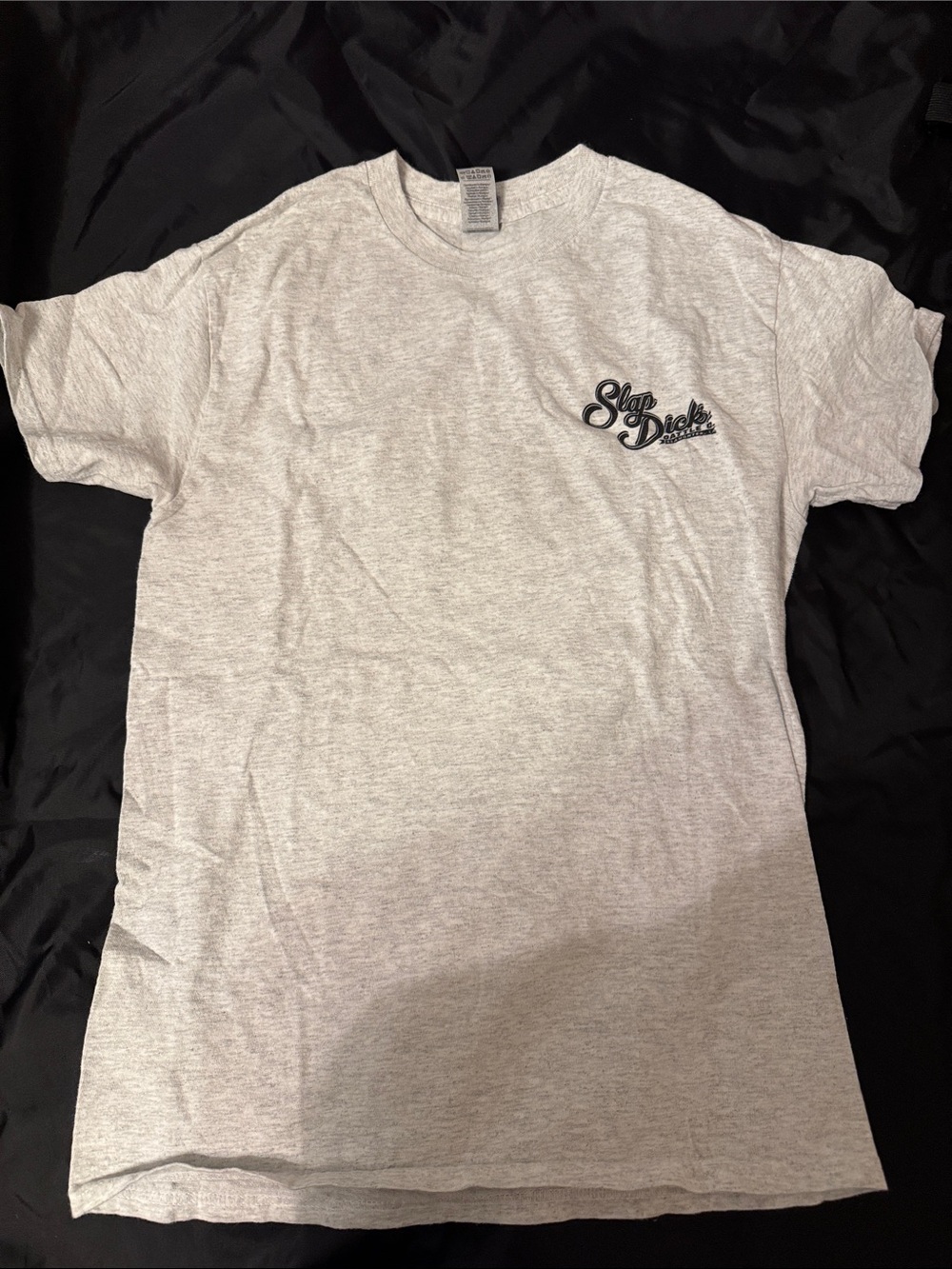 Heather Gray Short-Sleeve Logo Tee - Men's Casual Shirt